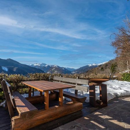 Panoramic House Carnia - Mountain View Apt With Parking And Terraces Villa Ligosullo Luaran gambar