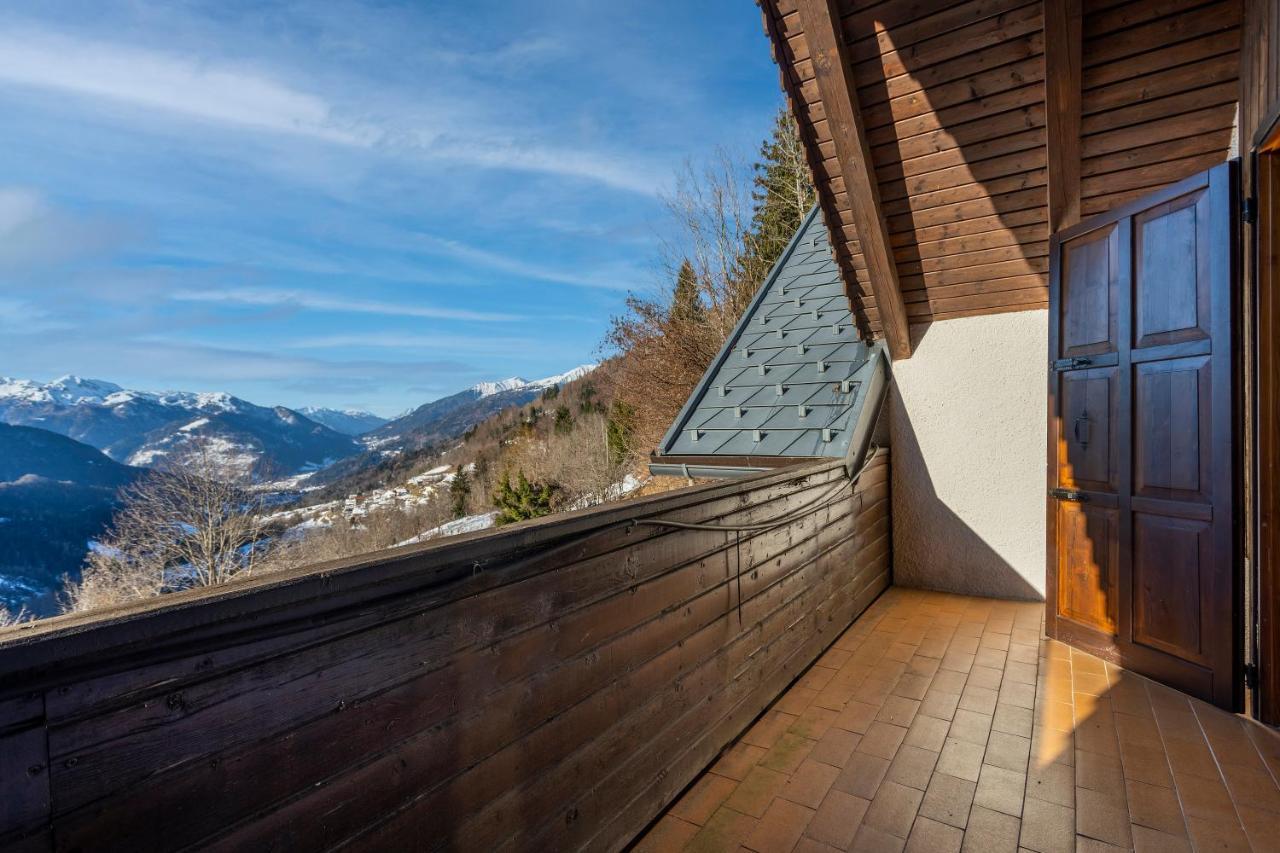 Panoramic House Carnia - Mountain View Apt With Parking And Terraces Villa Ligosullo Luaran gambar