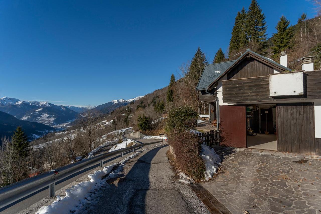 Panoramic House Carnia - Mountain View Apt With Parking And Terraces Villa Ligosullo Luaran gambar